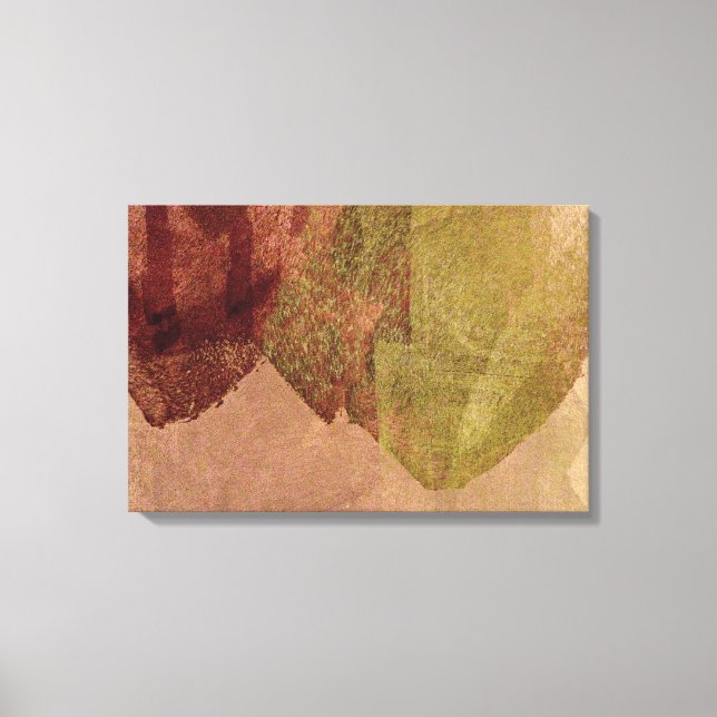 Surprise Modern Abstract Design Canvas Print (Front)