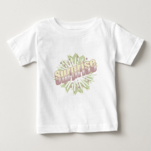 Surprise onomatopoeia explosion baby T-Shirt (Front)