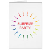 surprise party invitation (Front)