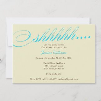 Surprise Party Invitation