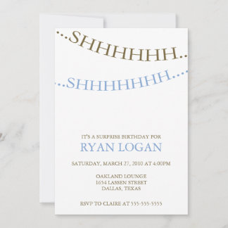 Surprise Party Invitation