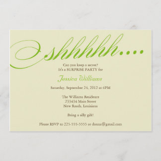 Surprise Party Invitation