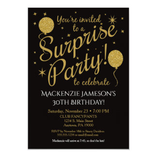 Surprise Birthday Dinner Invitation 8