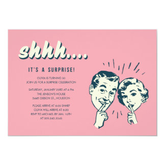 surpise party invitations