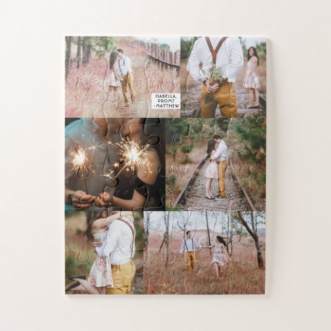 Surprise PROMposal | HOCO Proposal Photo Collage Jigsaw Puzzle (Vertical)
