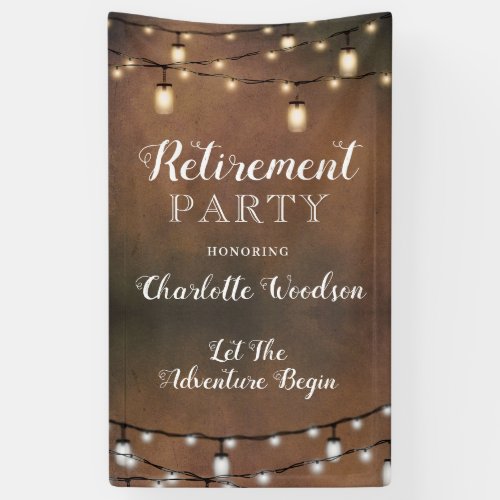 Surprise Retirement Party Banner