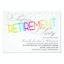 surprise retirement