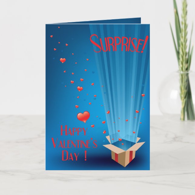 Surprise Secret Lover Valentine Card (Front)