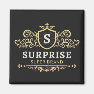 surprise super brand luxury wedding party modern b magnet