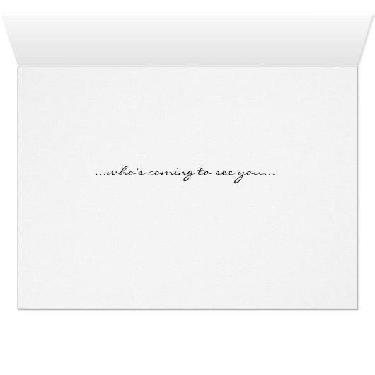 Surprise trip : Airplane and sunrise (Inside Horizontal (Bottom))