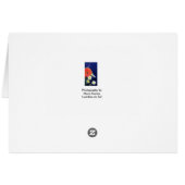 Surprise trip : Airplane and sunrise Cards (Back Horizontal)