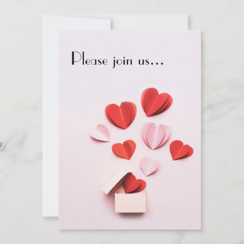 Surprise Valentines Day Party Invitation