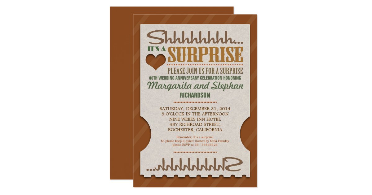 Surprise Wedding Invitations 4
