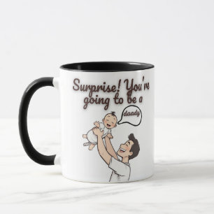 Surprise You’re Going to Be a Dad Pregnancy reveal Mug