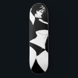 Surprised Anime Girl Skateboard Deck<br><div class="desc">Surprised Anime Girl Skateboard Deck</div>