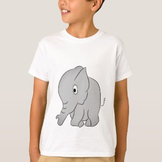 Surprised Baby Elephant T-Shirt