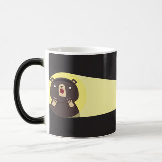 Surprised Bear Night Discovery Color Morph Mug