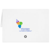 surprised birthday boy cards (Back Horizontal)