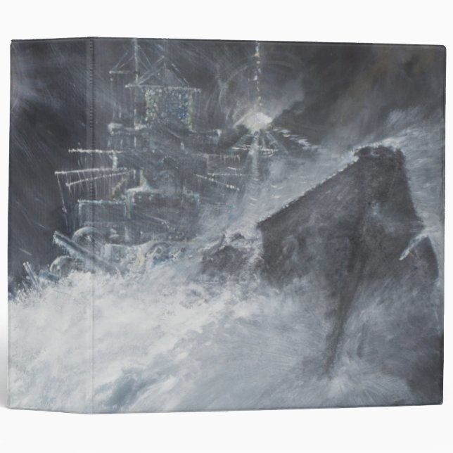 Surprised By Starshell Scharnhorst Battle of Binder (Front/Spine)