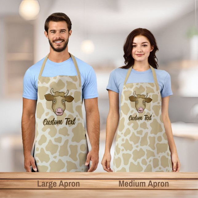 Surprised Cow Apron (Creator Uploaded)