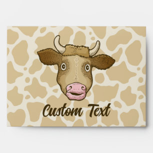 Surprised Cow Envelope