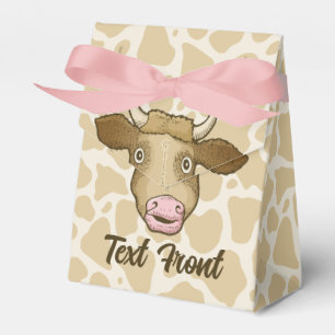 Surprised Cow Favor Box