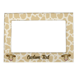 Surprised Cow Magnetic Picture Frame