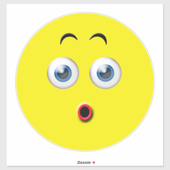 Surprised Emoji Sticker (Sheet)