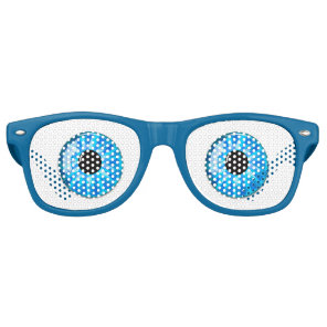 Surprised Eyes Retro Sunglasses