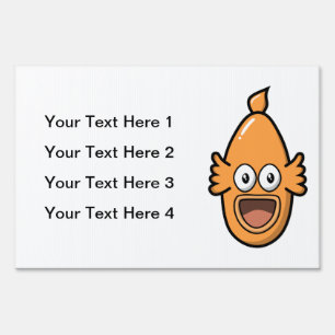 Surprised Fish. Sign