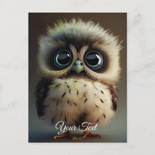 Surprised Owlet  Postcard