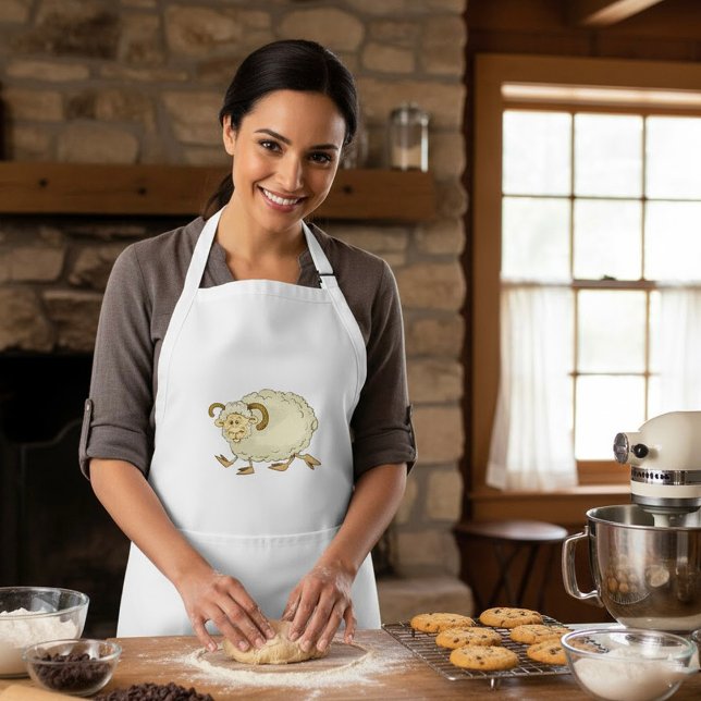 Surprised Ram Sheep Adult Apron (Creator Uploaded)