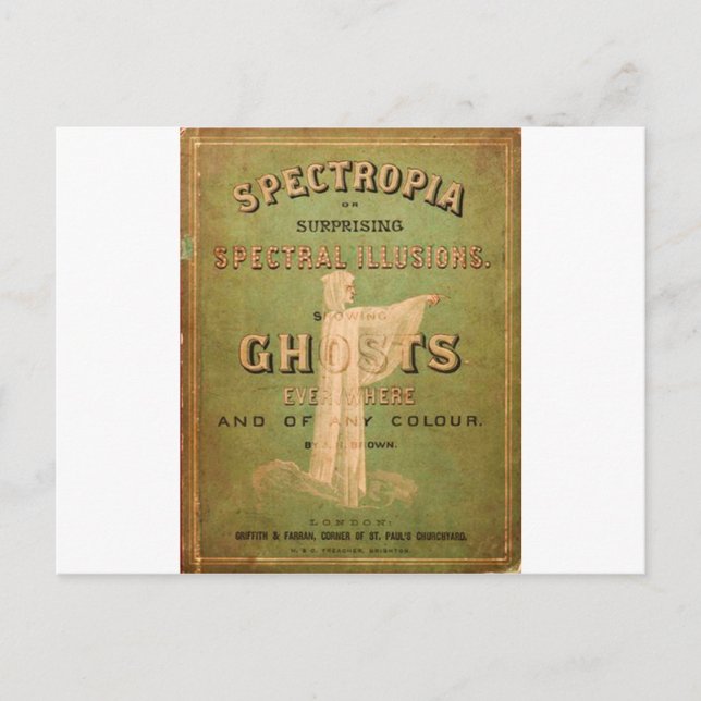 Surprising Spectral Illusions! Postcard (Front)