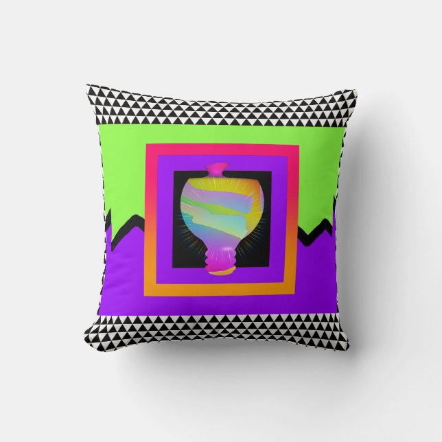 SURREAL ABSTRACT  THROW PILLOW (Front)