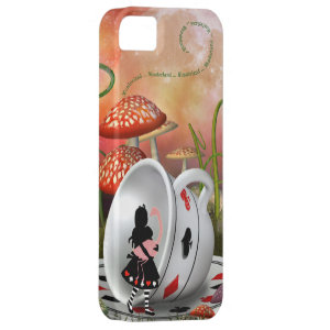 Surreal Alice, Flamingo & Teacup iPhone 5 Case