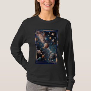 Surreal Alien World - Interstellar Puzzle Cosmic A T-Shirt