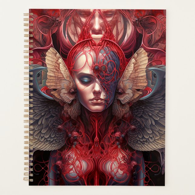 Surreal Angel Artwork Planner (Front)