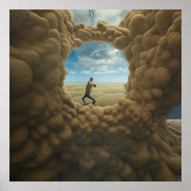 Surreal Art Abstract a different movie Poster (Front)