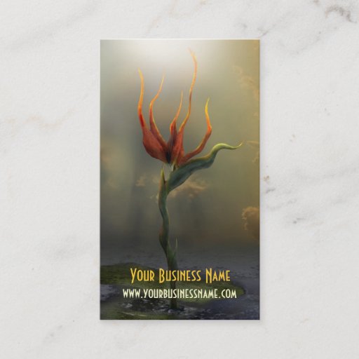 Customizable Surreal Art Business Card