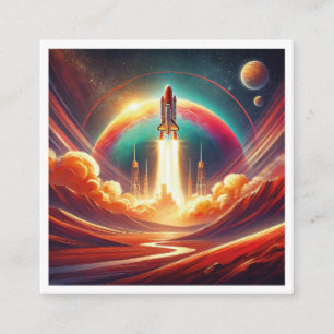  surreal art  enclosure card