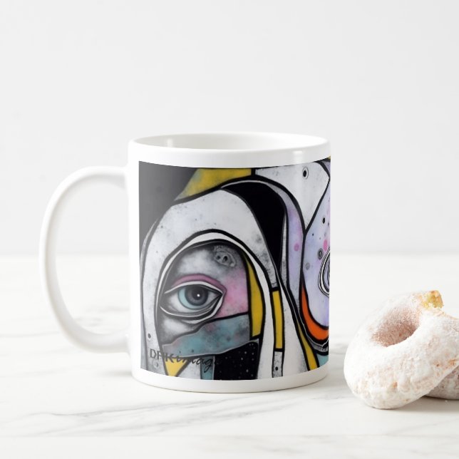 Surreal Art Mug by DAKimage (With Donut)