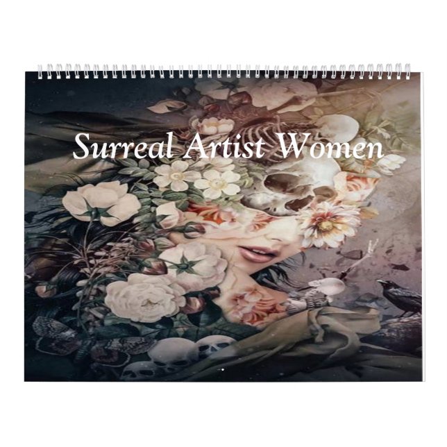 Surreal Artwork About Woman Starting 4/2021 Calendar (Cover)