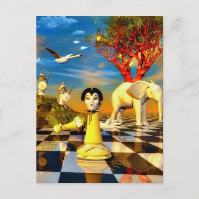 Surreal artworks postcard (Front)