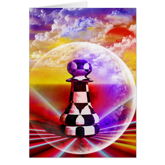 Surreal chess art paintings  fantastic art (Front)
