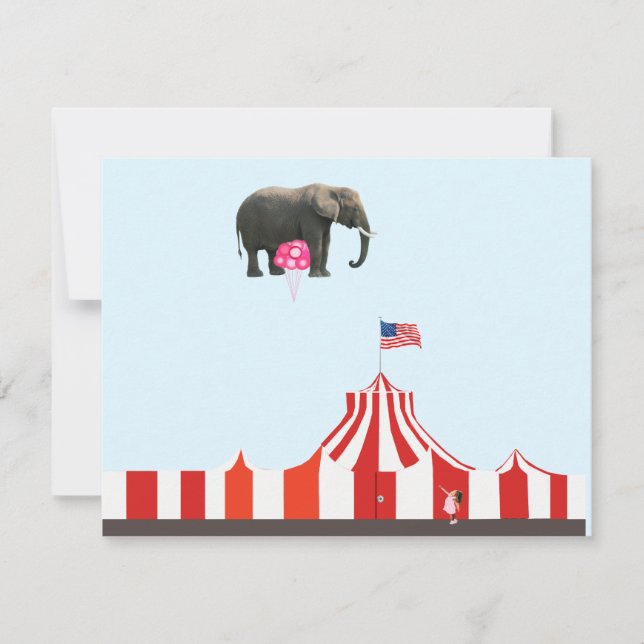 Surreal Circus Note Card (Front)