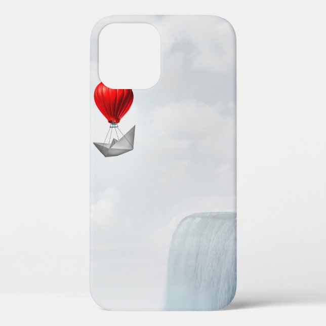 Surreal concept and creative solution metaphor as  Case-Mate iPhone case (Back)