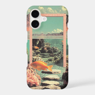 Surreal Desert Ocean with Door iPhone 17 Case