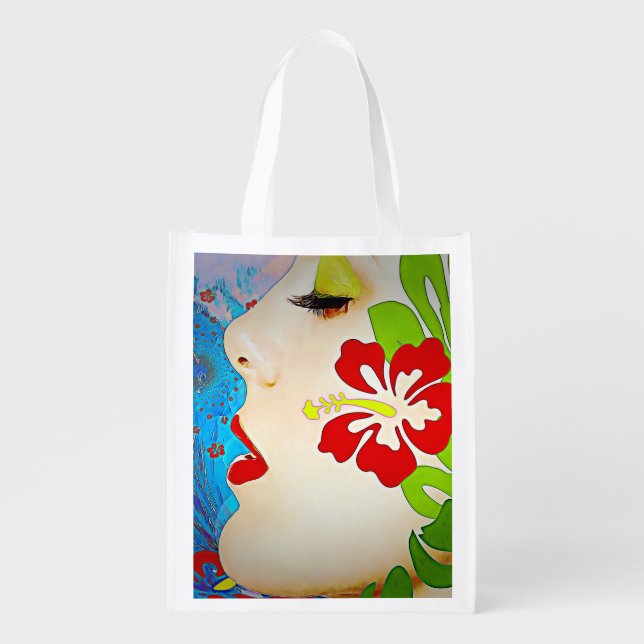 Surreal Dreams of Summer Original Art Tote (Front)