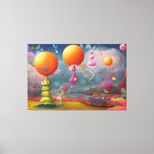 Surreal Enchantment Luxury Canvas Print