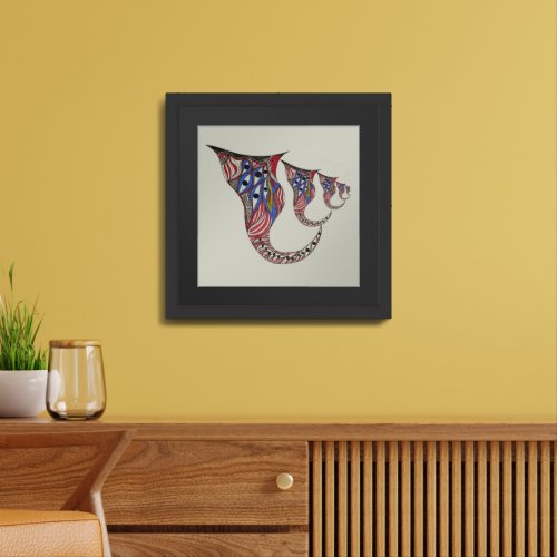 Surreal Eyes Framed Art